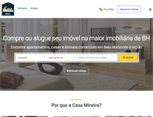 Tablet Screenshot of casamineira.com.br